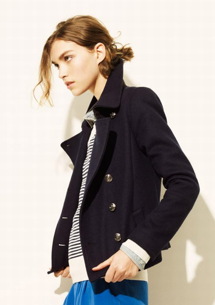 NAVY PEACOAT - Mark D. Sikes: Chic People, Glamorous Places, Stylish Things