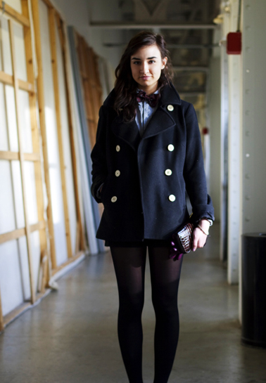 NAVY PEACOAT - Mark D. Sikes: Chic People, Glamorous Places, Stylish Things